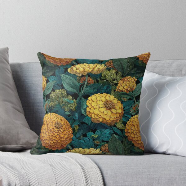 Item preview, Elegant Zinnia Floral  - Retro Flower Floral - Fathers Day Ideas designed and sold by RoyalStarsPatts.