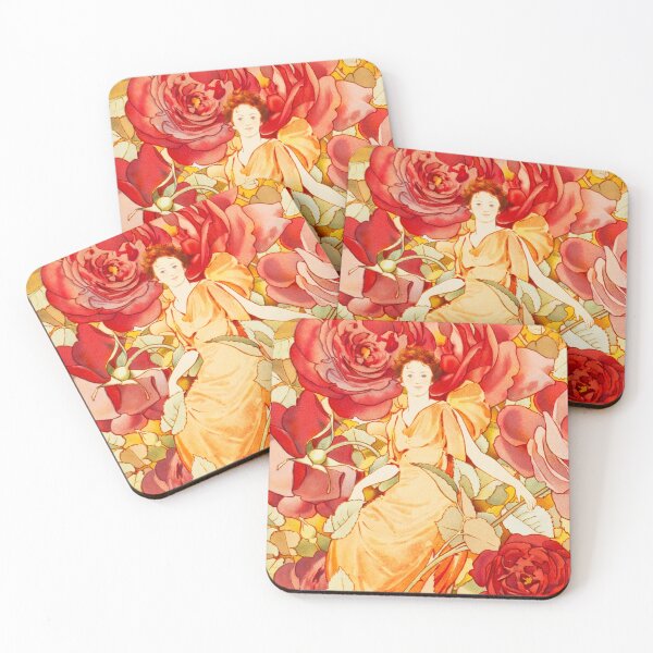 Item preview, Dream Roses, With Madrigals by Laura Coombs Hills (c.1890) designed and sold by Vernissage-dart.