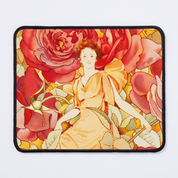 Item preview, Dream Roses, With Madrigals by Laura Coombs Hills (c.1890) designed and sold by Vernissage-dart.