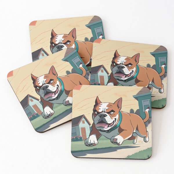 Item preview, Illustration - Dynamic Companion Dog, Colorful Children's Animation Style designed and sold by World-Pets.