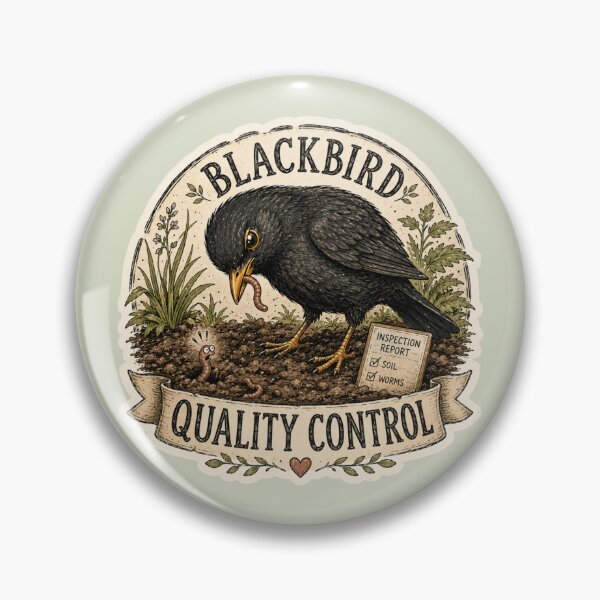 Item preview, Blackbird Quality Control designed and sold by ChirpInc.