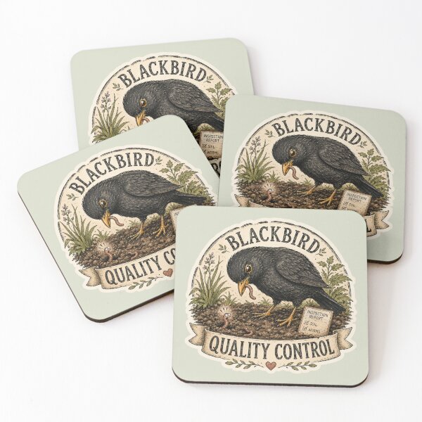 Item preview, Blackbird Quality Control designed and sold by ChirpInc.