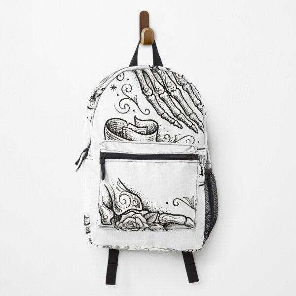 Item preview, Till Death Do Us Part Skeleton Hands Heart designed and sold by BobbyTee Merch.
