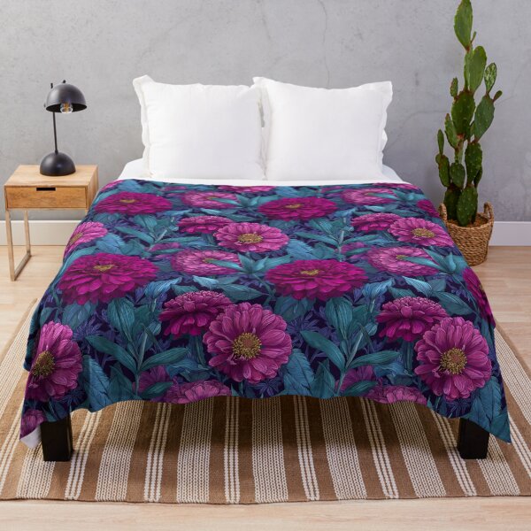 Item preview, Edgy Zinnia Flower - Birth Flower Pattern - Gift Ideas designed and sold by RoyalStarsPatts.