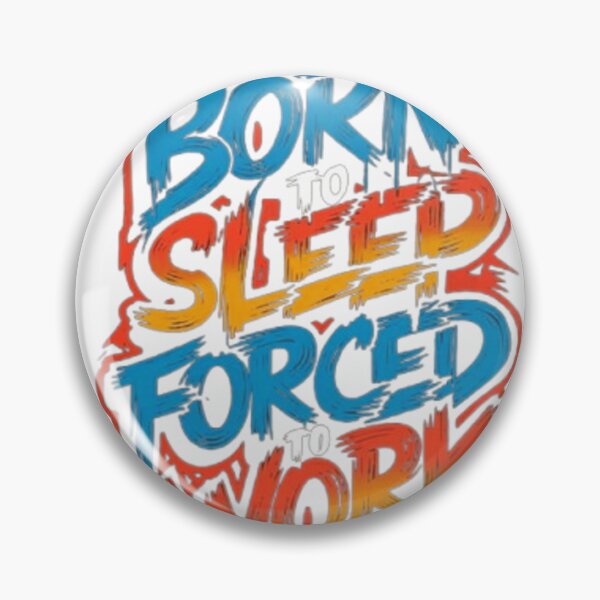 Item preview, Born to Sleep Forced to Work T-Shirt, designed and sold by ArhaanFashions.