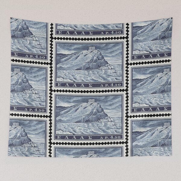 Item preview, Greece Stamp #701 - 1961 - Temple of Poseidon designed and sold by WexStudios.