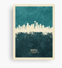 Seattle Washington Skyline Canvas Print