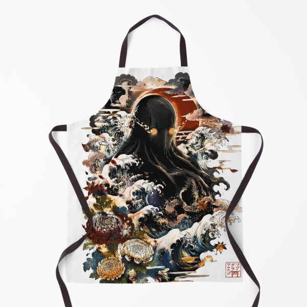 Item preview, Umibōzu – Japanese Sea Yokai Ocean Spirit Dark Fantasy Art designed and sold by kaxymax.