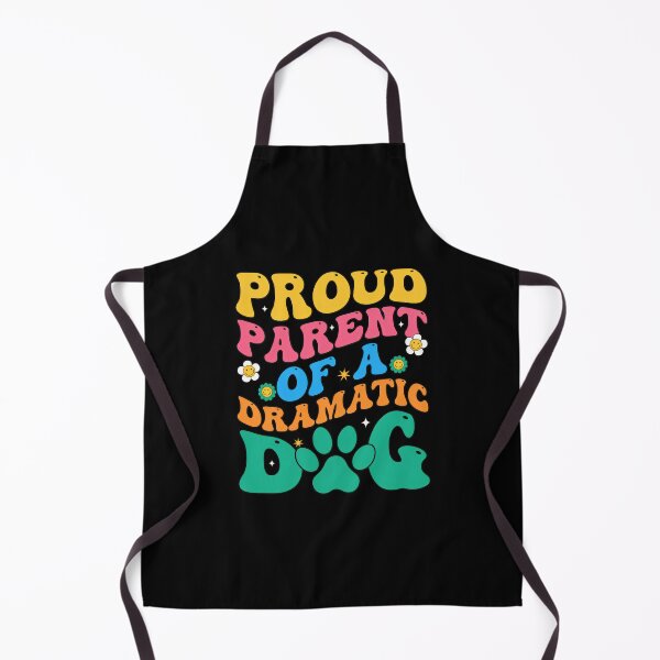 Item preview, Proud Parent Of A Dramatic Dog Retro Groovy Pet Lover designed and sold by GiaoCalonas.