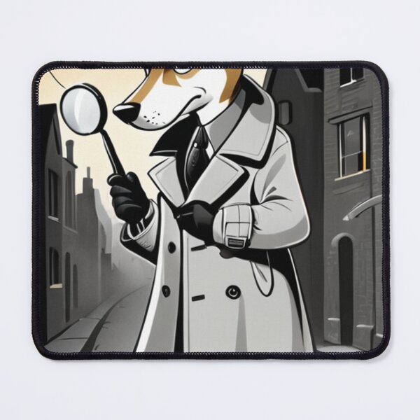 Item preview, Illustration - Stylized Animal Character, Homage to 1940s Noir Fiction designed and sold by World-Pets.