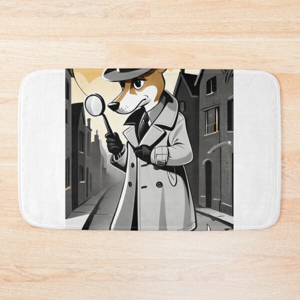 Item preview, Illustration - Stylized Animal Character, Homage to 1940s Noir Fiction designed and sold by World-Pets.
