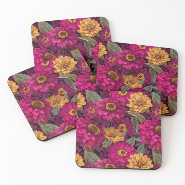 Item preview, Fragrant Zinnia  - Flower Bouquet Pattern - Gift Ideas For Men designed and sold by RoyalStarsPatts.