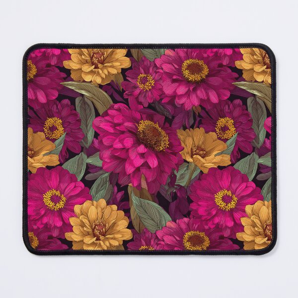 Item preview, Fragrant Zinnia - Flower Bouquet Pattern - Gift Ideas For Men designed and sold by RoyalStarsPatts.