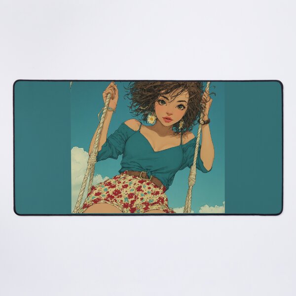 Item preview, Carefree Summer Breeze on a Rope Swing designed and sold by Banal25.