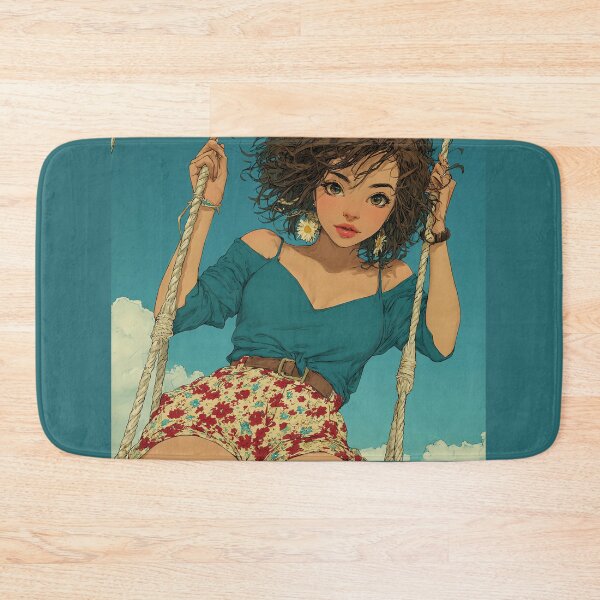 Item preview, Carefree Summer Breeze on a Rope Swing designed and sold by Banal25.