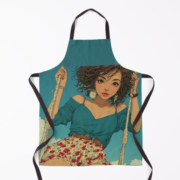 Item preview, Carefree Summer Breeze on a Rope Swing designed and sold by Banal25.
