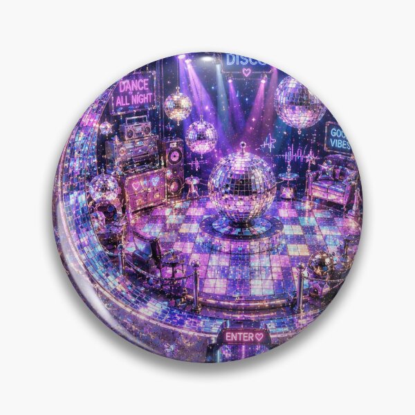Item preview, Moonlight Disco Sticker designed and sold by blossomfun.