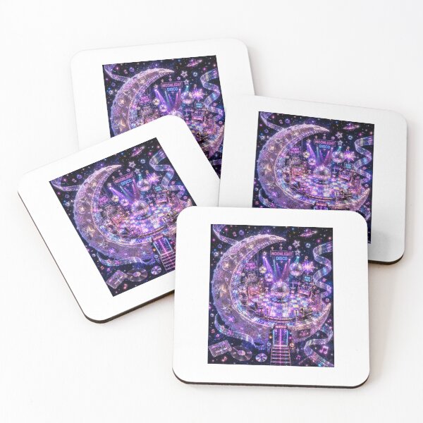 Item preview, Moonlight Disco Sticker designed and sold by blossomfun.