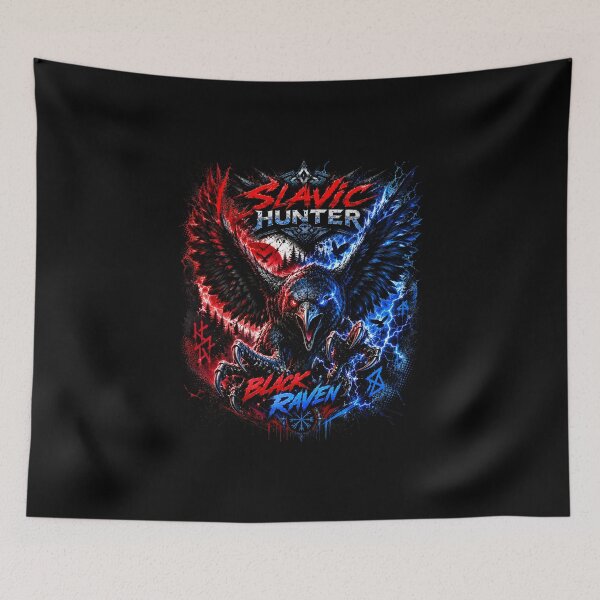 Item preview, Slavic Hunter – Black Raven | Cyber Norse Raven designed and sold by Bizon2910.