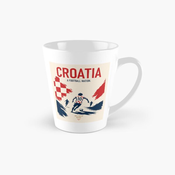 Item preview, Croatia Football  Art | Number 10 Soccer Print | Croatian Football Nation Print | Small Country Big Game Sports Art designed and sold by Studio pod Burom.