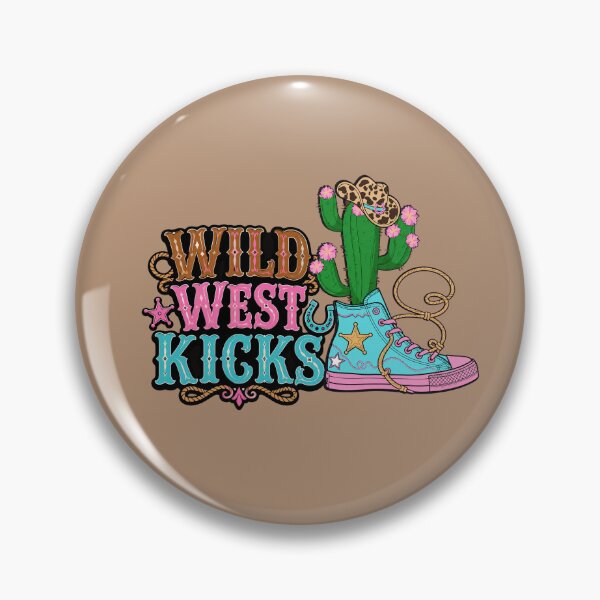 Item preview, Wild West Kicks – Colorful Cowboy Sneaker and Cactus T-Shirt designed and sold by Aimetoi.