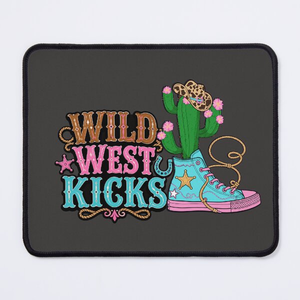 Item preview, Wild West Kicks – Colorful Cowboy Sneaker and Cactus T-Shirt designed and sold by Aimetoi.