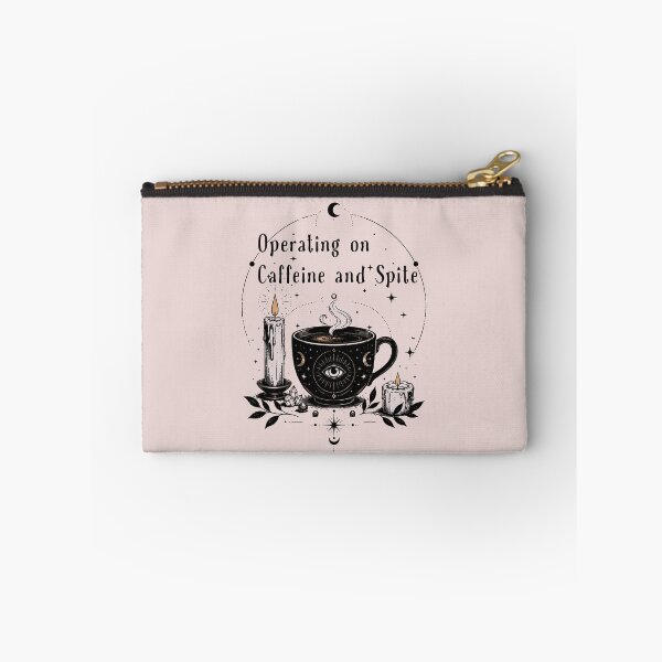 Item preview, Operating on Caffeine and Spite – Mystical Coffee Witch Aesthetic designed and sold by witchlingart.
