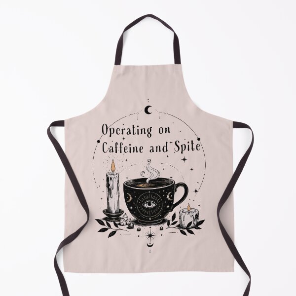 Item preview, Operating on Caffeine and Spite – Mystical Coffee Witch Aesthetic designed and sold by witchlingart.