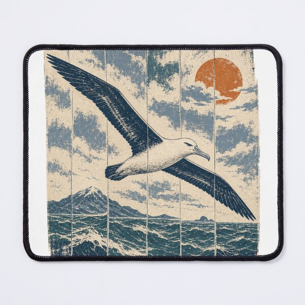 Item preview, Wandering Albatross in the Southern Ocean Wild Animal Animal Nature Art designed and sold by VisualArtsOasis.