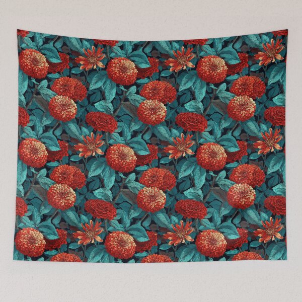 Item preview, Vibrant Zinnia  - Birth Flower Pattern - Gift Ideas For Mom designed and sold by RoyalStarsPatts.