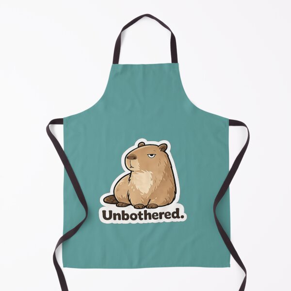 Item preview, Unbothered. Funny Capybara Meme | Relaxed Capybara Sticker Design designed and sold by BabyStark.