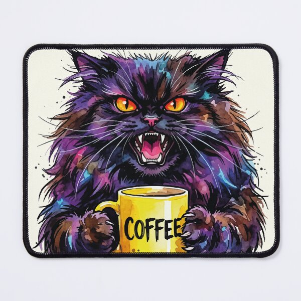 Item preview, Don't Argue With Me Cat Coffee Splatter Art designed and sold by chriswo-design.