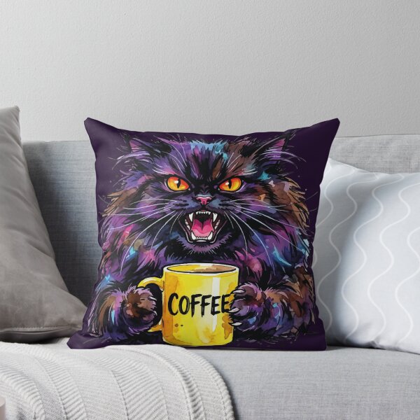 Item preview, Don't Argue With Me Cat Coffee Splatter Art designed and sold by chriswo-design.