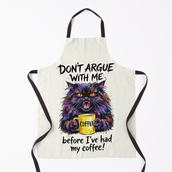 Item preview, Don't Argue With Me Cat Coffee Splatter Art designed and sold by chriswo-design.