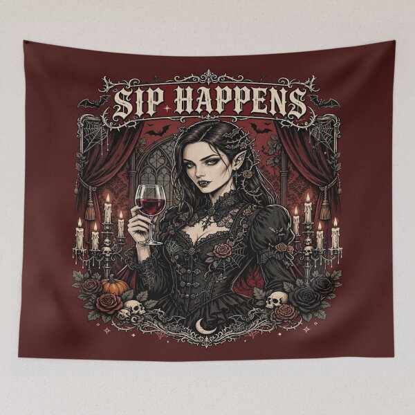Item preview, Sip Happens Vampire designed and sold by HAYA6395.