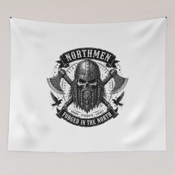 Item preview, Northmen – Forged in the North | Viking Skull Warrior designed and sold by Bizon2910.