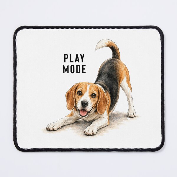 Item preview, Play Mode Beagle Dog | Cute Beagle Playing designed and sold by PAPIRO SIGLO XXI.
