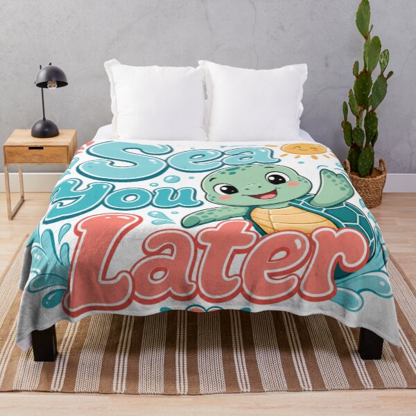 Item preview, Sea You Later | Funny Beach & Ocean Pun Graphic T-Shirt designed and sold by rushaib.