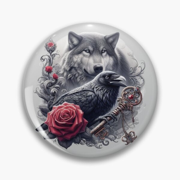 Artikelvorschau, Die Hüter des Schlüssels: Der Wolf, der Rabe und die Rose entworfen und verkauft von jo-e-basta.
