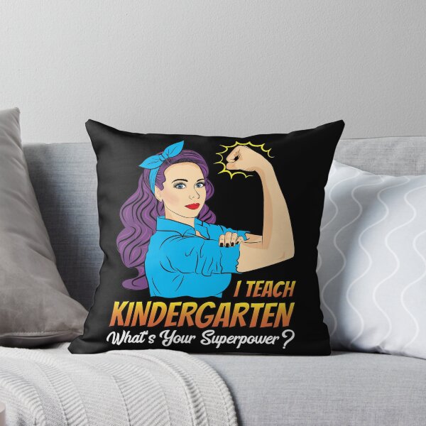 Item preview, I Teach Kindergarten What is Your Superpower designed and sold by ZNOVANNA.