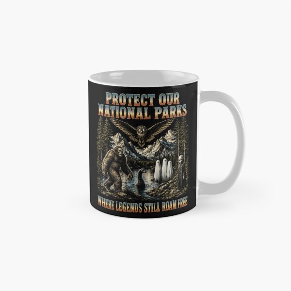 Item preview, Protect Our National Parks Cryptid designed and sold by OceanBandwear.