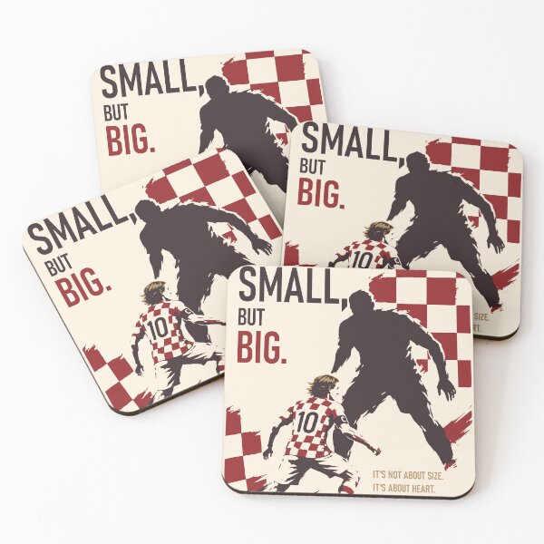 Item preview, Small But Big Football Art | Number 10 Soccer Player Print | It’s Not About Size It’s About Heart | Inspirational Football Print designed and sold by Studio pod Burom.