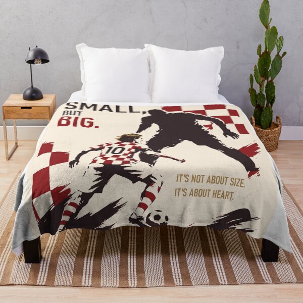 Item preview, Small But Big Football Art | Number 10 Soccer Player Print | It’s Not About Size It’s About Heart | Inspirational Football Print designed and sold by Studio pod Burom.