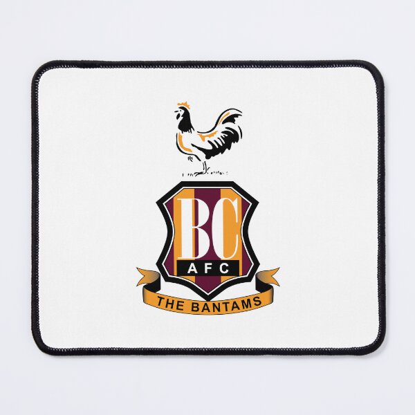 Item preview, Bradford City AFC The Bantams Football Logo Design designed and sold by alfistyahri7.