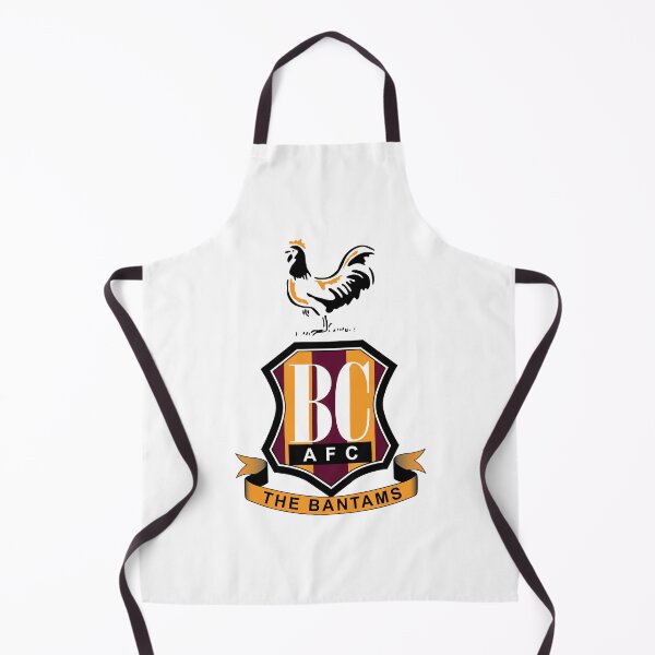 Item preview, Bradford City AFC The Bantams Football Logo Design designed and sold by alfistyahri7.