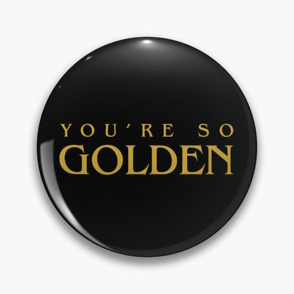 Item preview, You're So Golden elegant gold typography designed and sold by eMKa82.