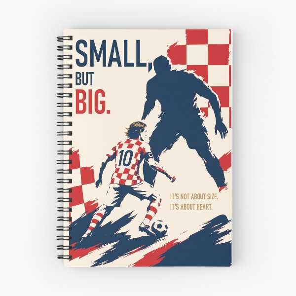 Item preview, Small But Big Football Art | Number 10 Soccer Player Print | It’s Not About Size It’s About Heart | Inspirational Football Print designed and sold by Studio pod Burom.