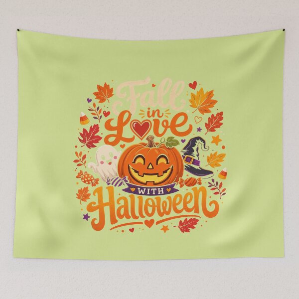 Item preview, Fall in Love with Halloween designed and sold by Pixel-Lair.