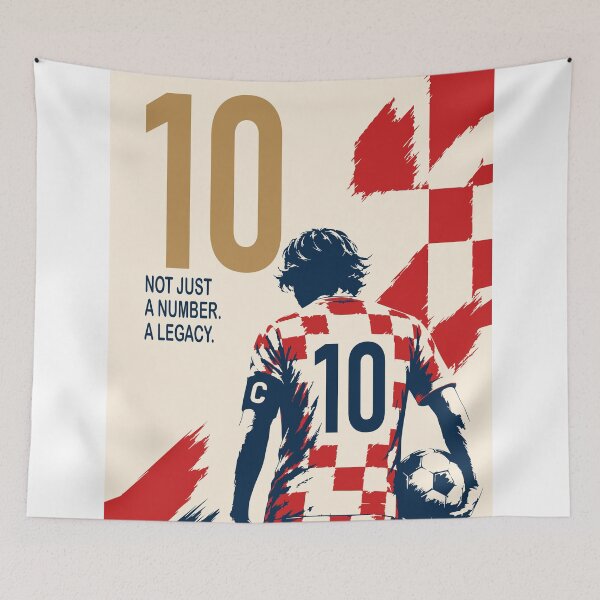 Item preview, Number 10 Football Wall Art | Not Just a Number A Legacy Soccer Print | Captain Football Player Print | Vintage Number 10 Sports Decor designed and sold by Studio pod Burom.