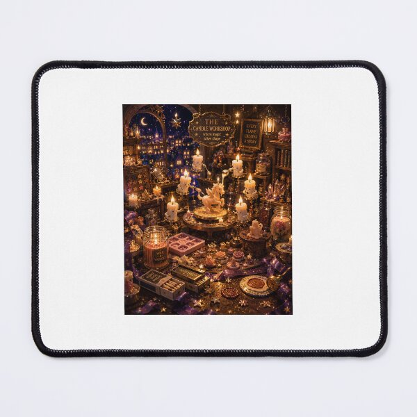 Item preview, Magical Candle Workshop Sticker designed and sold by blossomfun.